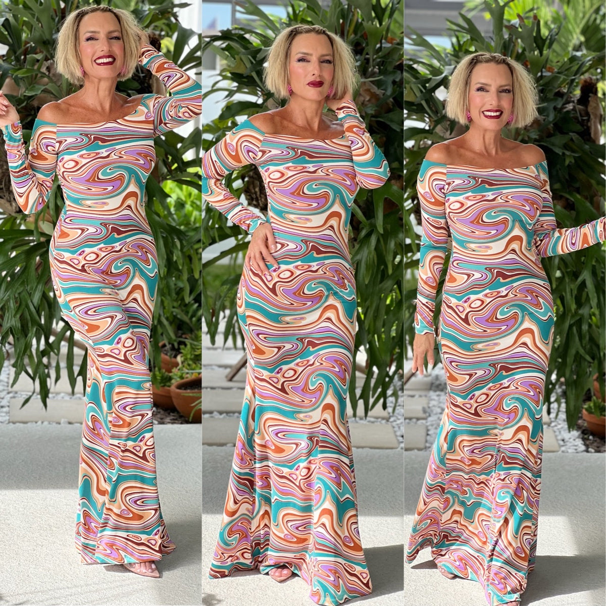 Sofía maxi dress
