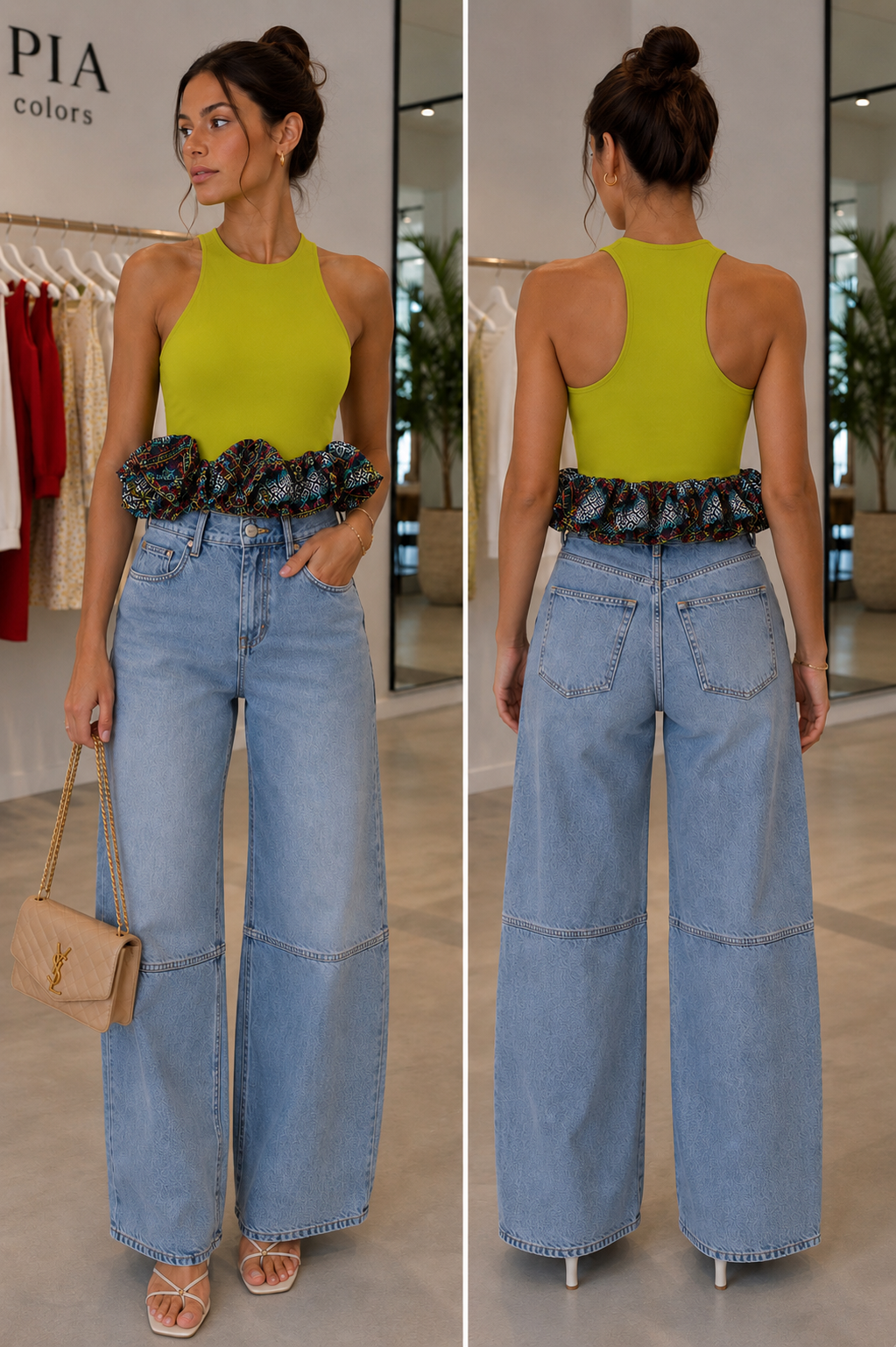 Sara Bubble Peplum