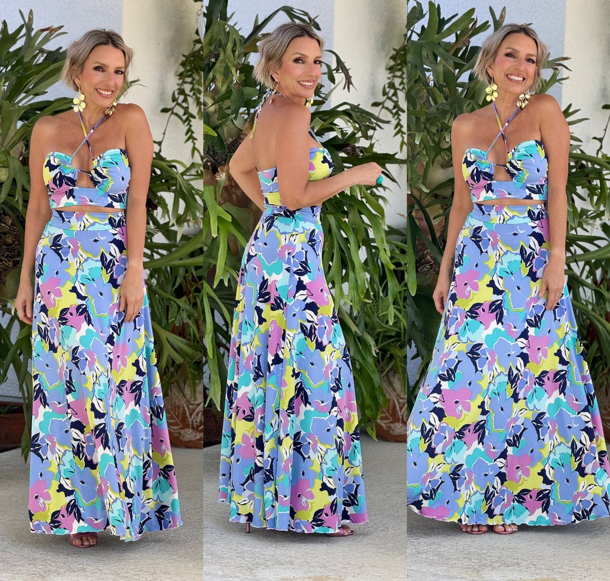 Glori Crop Top & Alanis Skirt